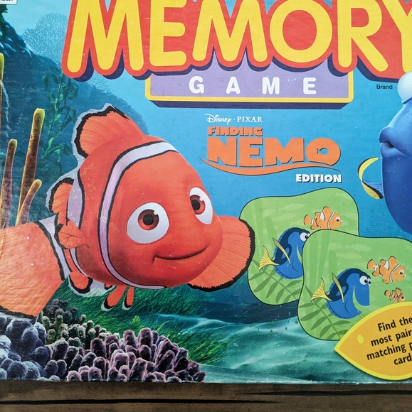 Milton Bradley Disney Pixar Finding Nemo Memory Game - Picture 4 of 10